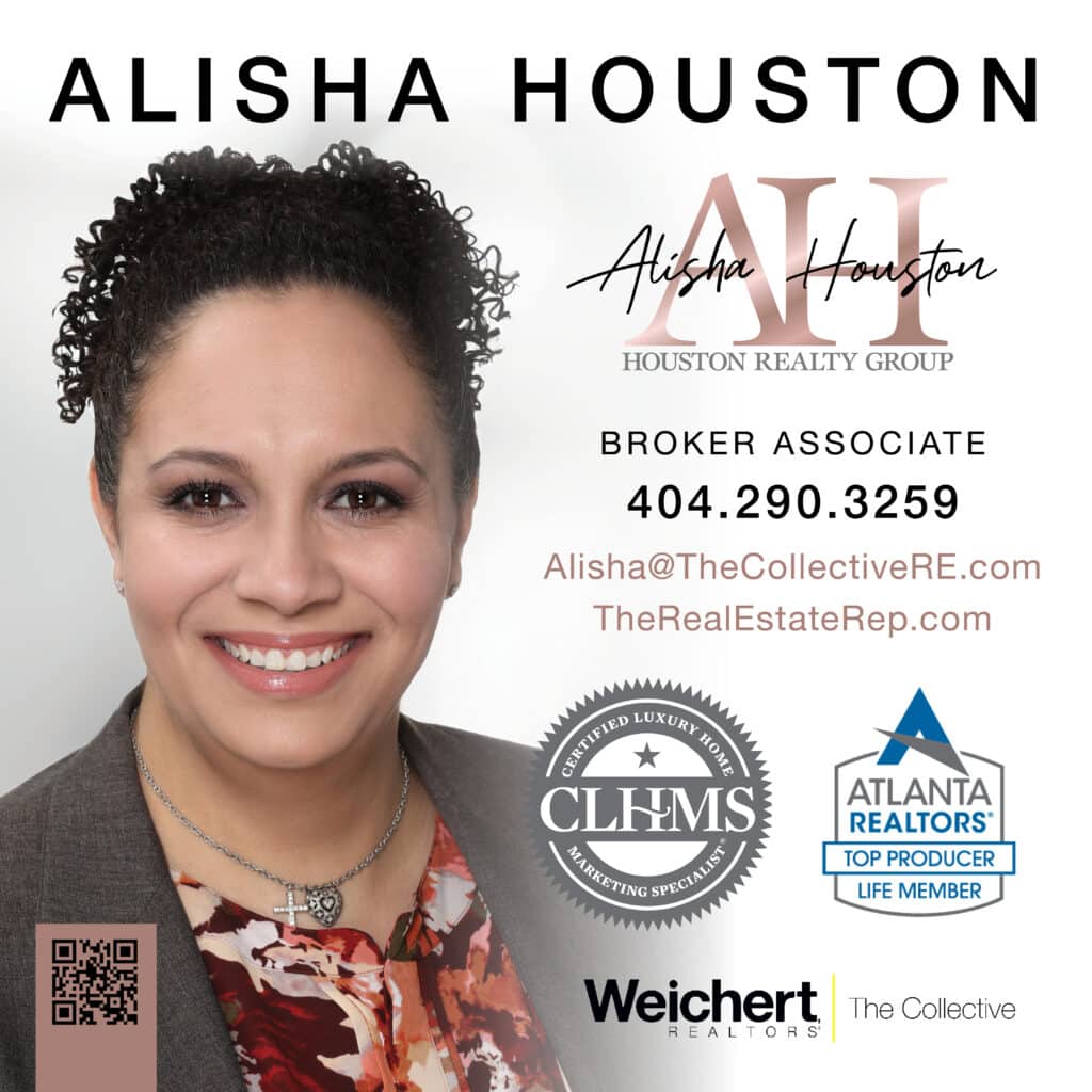 Houston Realty Group Business Card - Alisha Houston - 404.290.3259